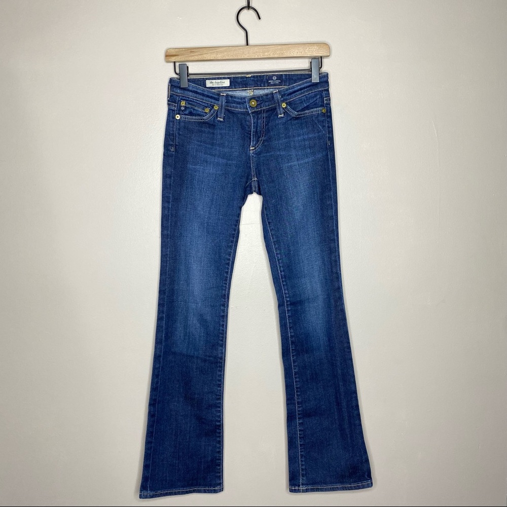 AG Adriano Goldschmied Women's Size 25 Reg The Angelina Petite Bootcut Jeans